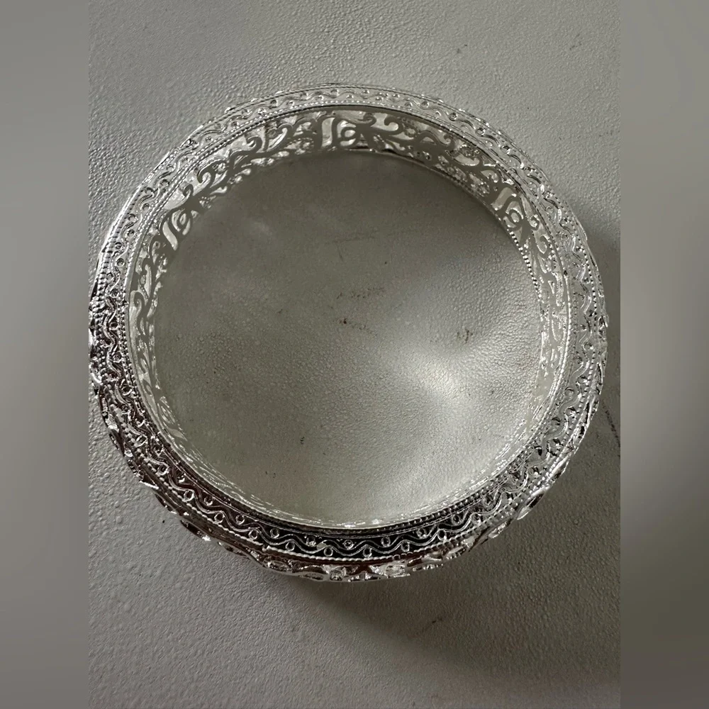 Silver Bangle Bracelet‎